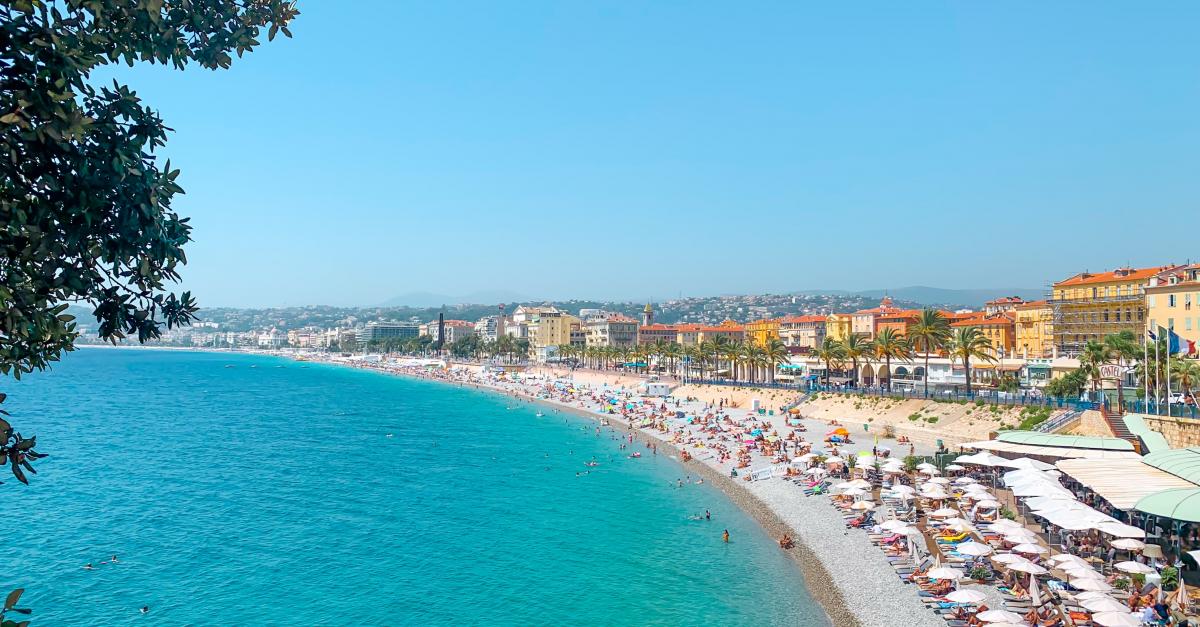 Baie des Anges et Promenade des Anglais à Nice